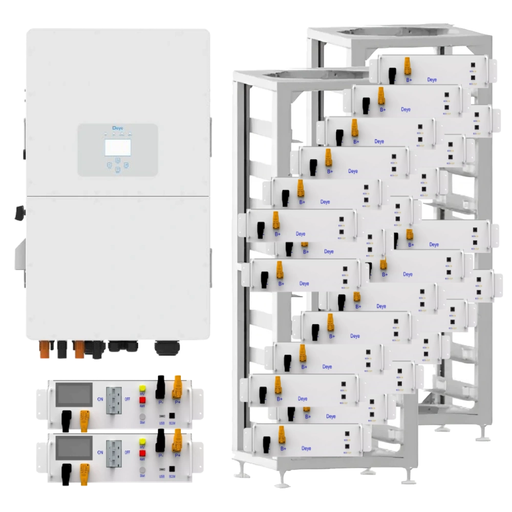 Система безперебійного живлення трифазна · Deye SUN-50K-SG01HP3-EU-BM4 50кВт 120кВт•год