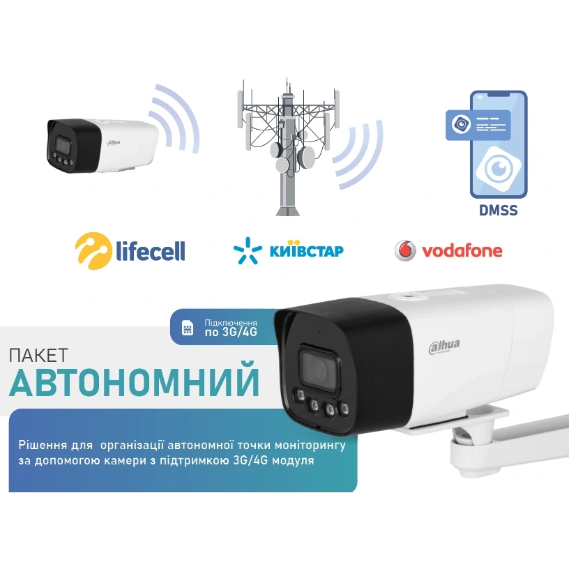 Комплект · Dahua Warkit (4G)
