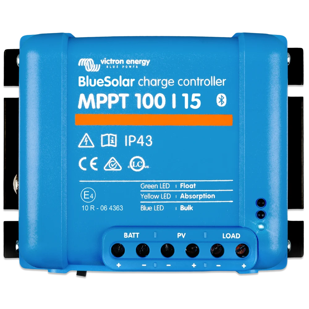 Контролер заряду · Victron Energy BlueSolar MPPT 100/15