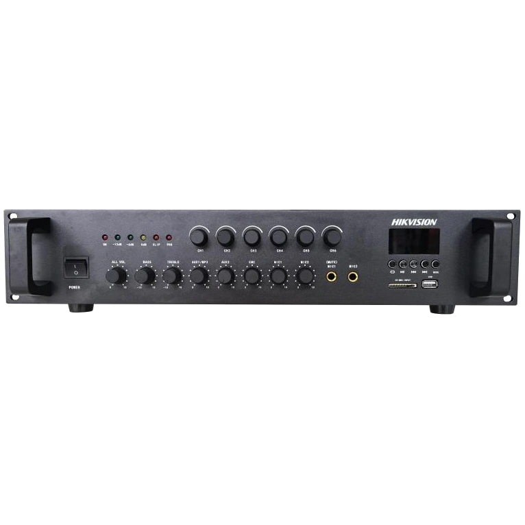 Аналоговий підсилювач · Hikvision DS-QAE0A240G1-VB6/EU 240 Вт 6-зонний