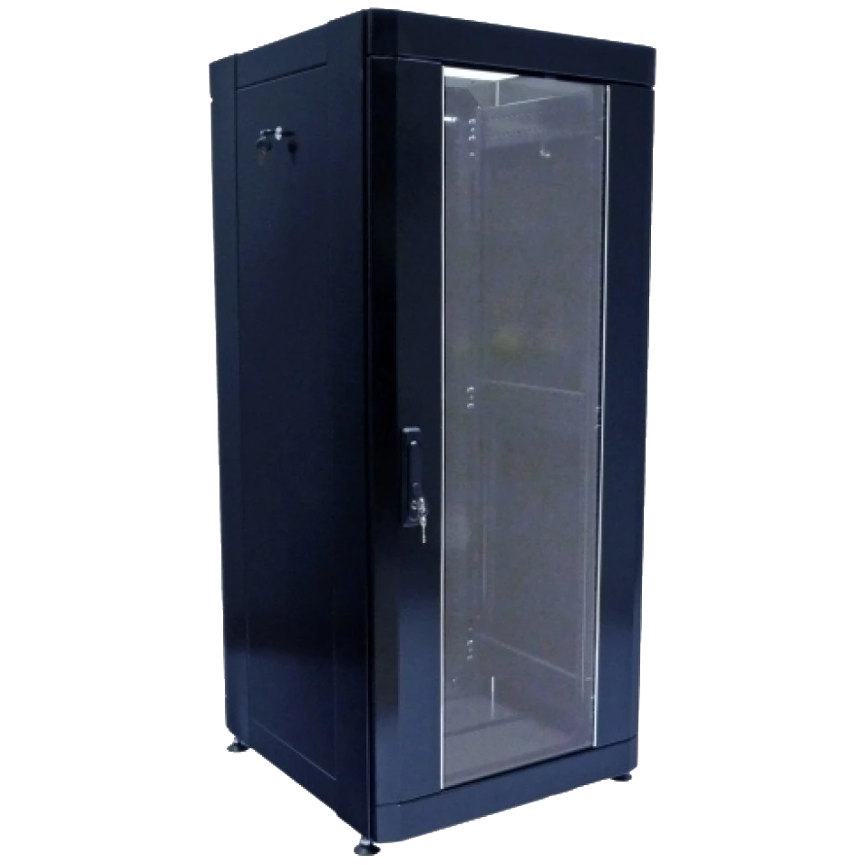 Шафа посилена чорна · 19" 33U 610х675
