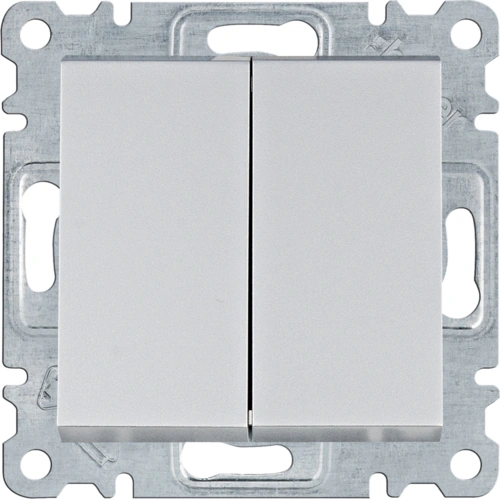 Вимикач · Hager Lumina WL0052 2-кл. універсальний