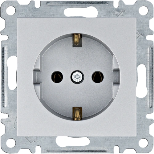 Розетка з з/к · Hager Lumina WL1052 16А/230В