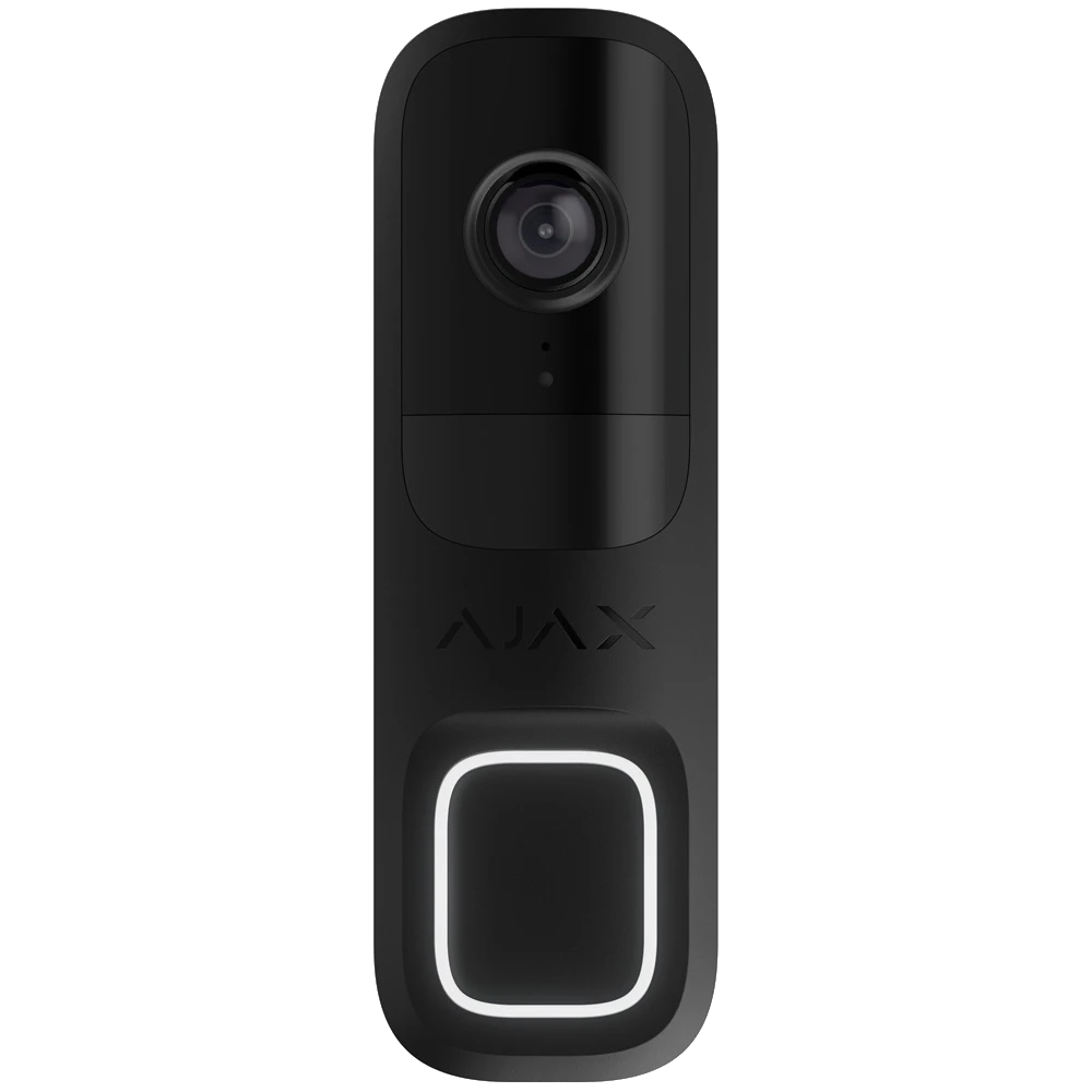 Відеодзвінок · Ajax Doorbell black RAL 9005