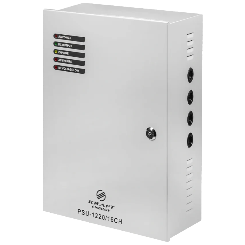 ББЖ 16-ти канальний · PSU-1220/16CH 12V 20А