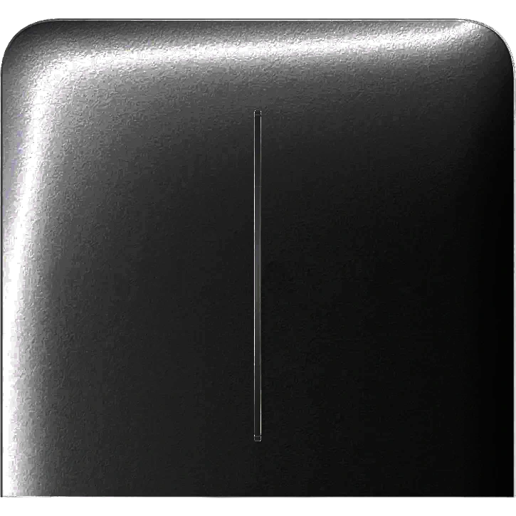 Кнопка · Ajax SideButton (2-gang) vertical black