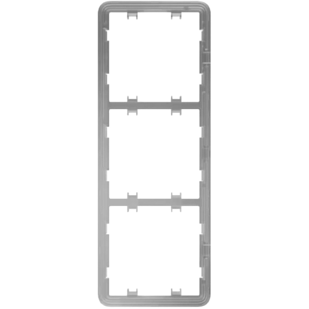 Рамка · Ajax Frame (3 seats) vertical для трьох вимикачів