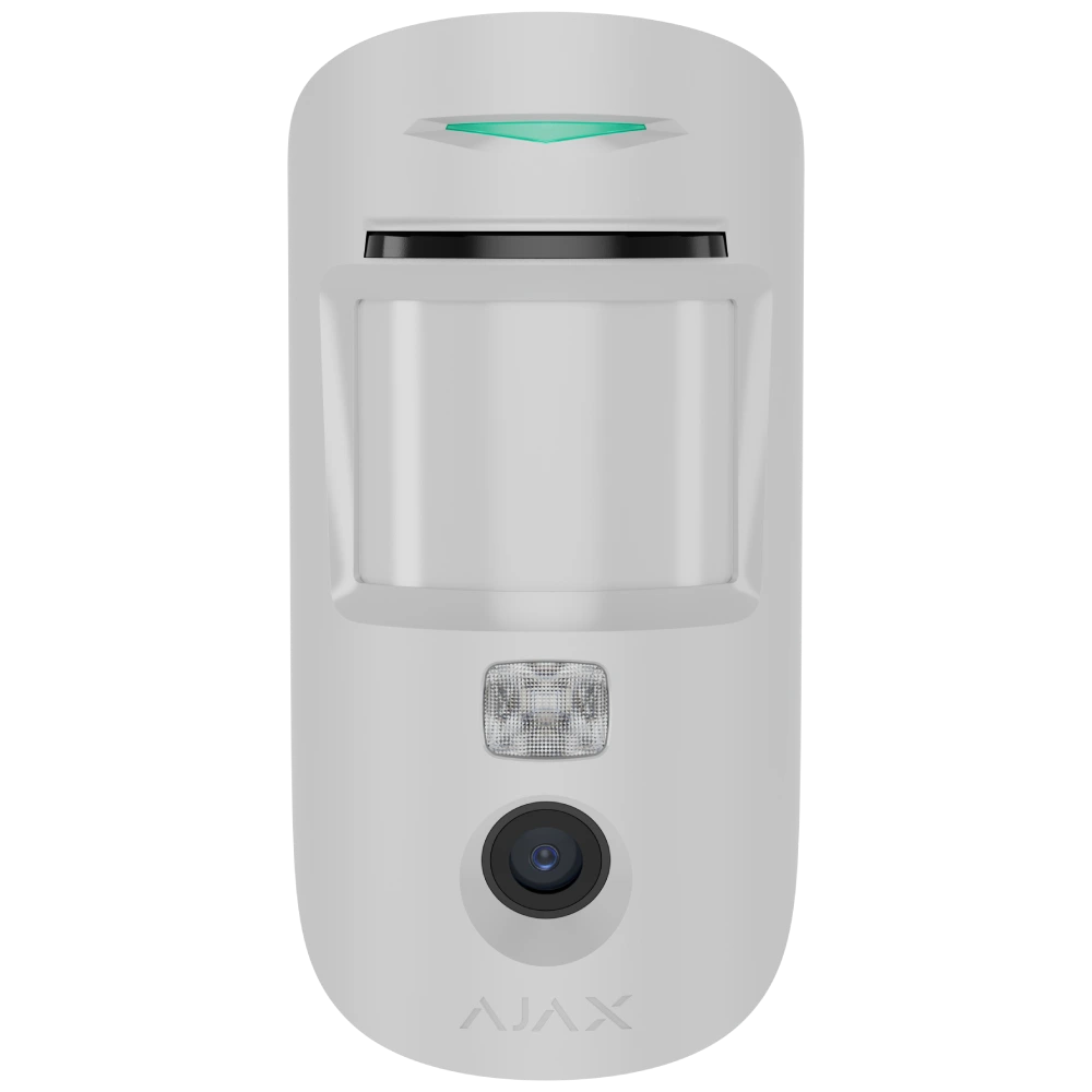 Superior MotionCam AM (PhOD) white Jeweller · Бездротовий сповіщувач руху з камерою Ajax