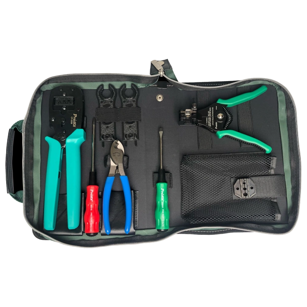 Набір інструментів · Pro'sKit PK-2061 для Solar-конекторів MC3&MC4