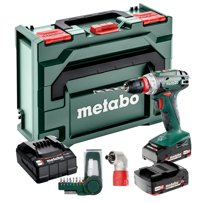 Акумуляторний дриль-шуруповерт · Metabo BS 18 Quick Set (602217870)