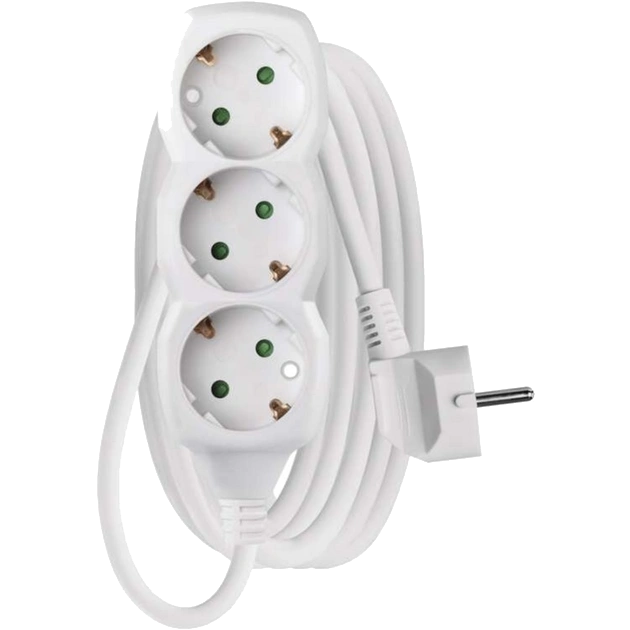 Мережевий подовжувач · EMOS P0321R 3 розетки 1.5 м