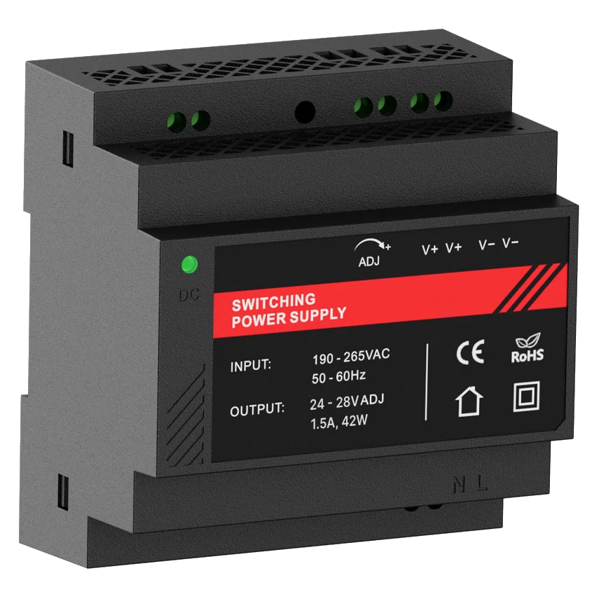 Джерело безперебійного живлення · Kraft PSU-24015DIN(P)