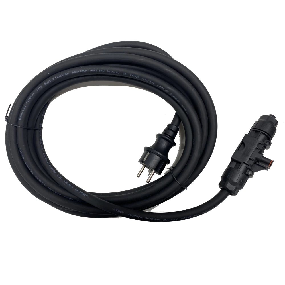 Кабель HYXiPOWER · PC-EU-2.5mm²-5m Balcony PV AC Cable for EU