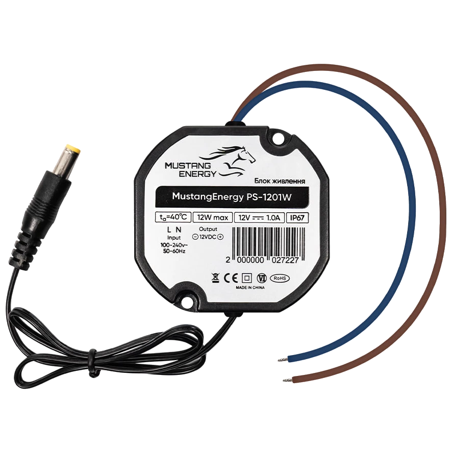 Блок живлення · Mustang Energy PS-1201W IP67