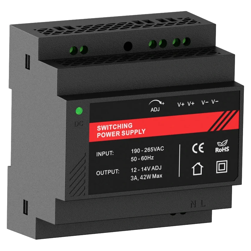 Джерело безперебійного живлення · Kraft PSU-1203DIN(P)