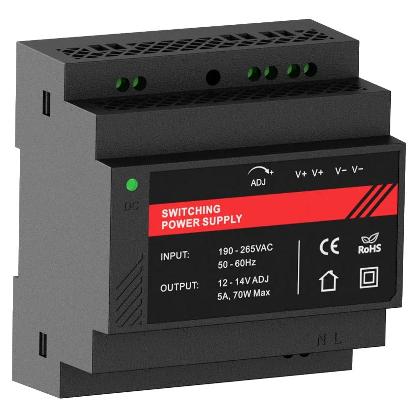 Джерело безперебійного живлення · Kraft PSU-1205DIN(P)