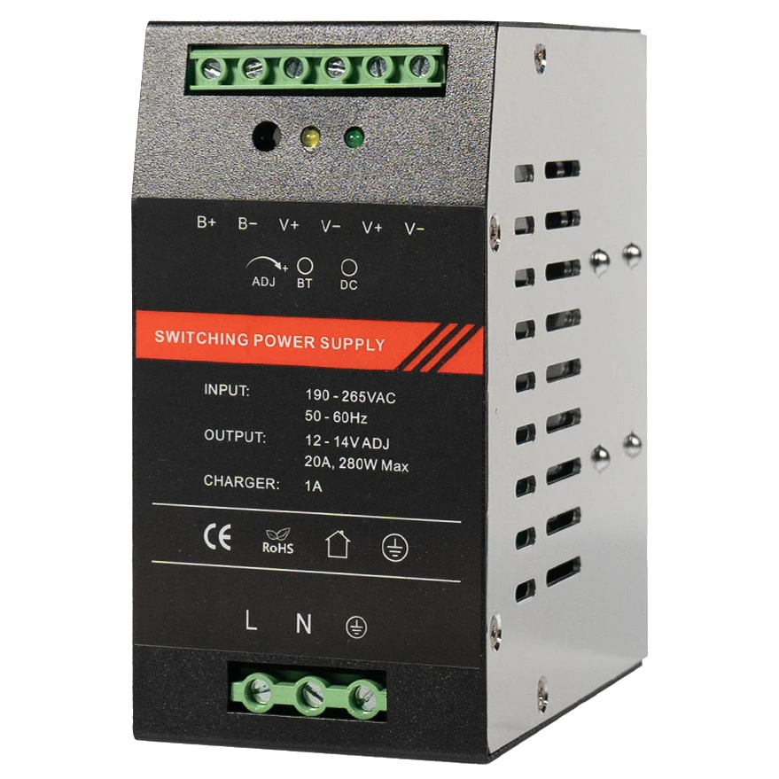 Джерело безперебійного живлення · Kraft PSU-1220DIN(P)