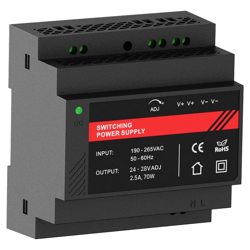 Джерело безперебійного живлення · Kraft PSU-24025DIN(P)