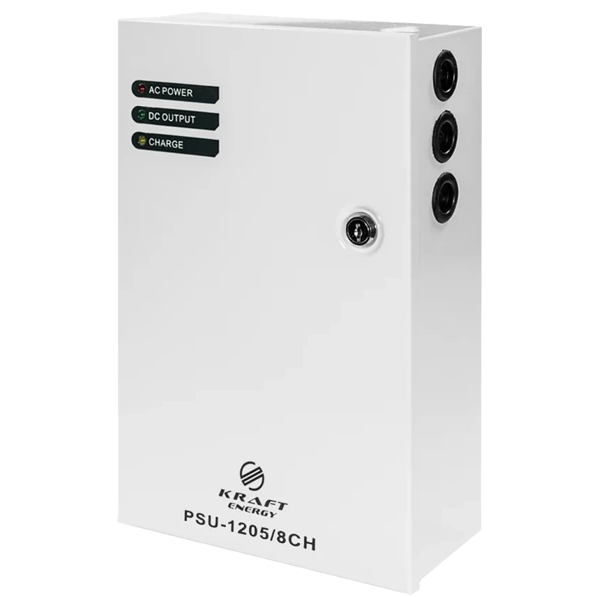 Джерело безперебійного живлення · Kraft PSU-1205/8CH