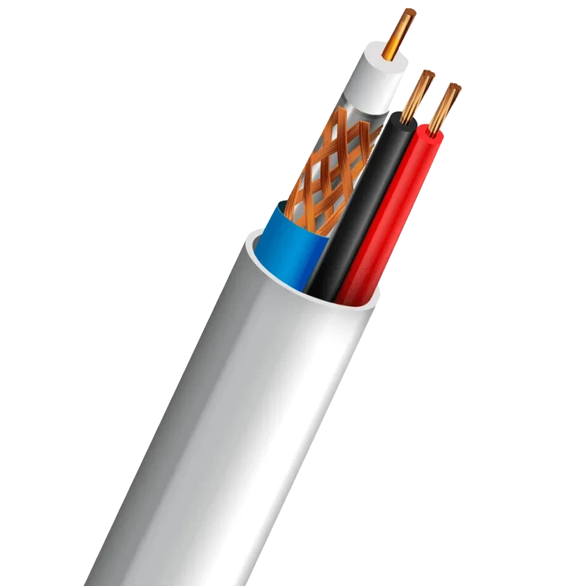 Кабель коаксіальний · TRINIX SL-59+2*0,5 CU INDOOR "ОS" структура (305м)