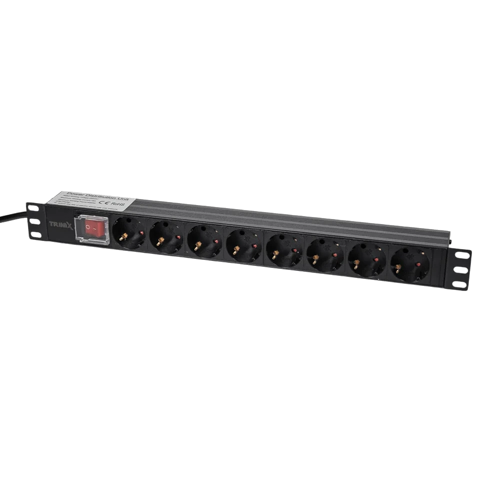 Блок розеток · Trinix TRX-PDU/8M-16А Black