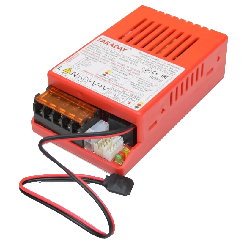 Блок безперебійного живлення · Faraday Electronics UPS 35Вт Smart ASCH PL (LFP)