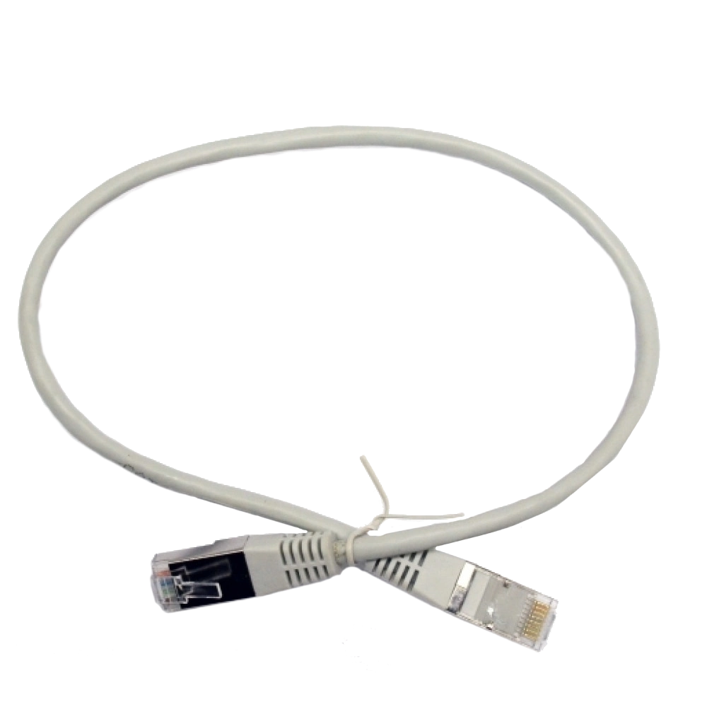 0.5 м, кат. 6А, 30AWG Slim, LW · Патч-корд U/FTP L&W ELECTRONICAL