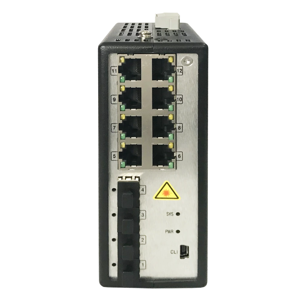 8-портовий гігабітний PoE L3 · DS-3T3512P