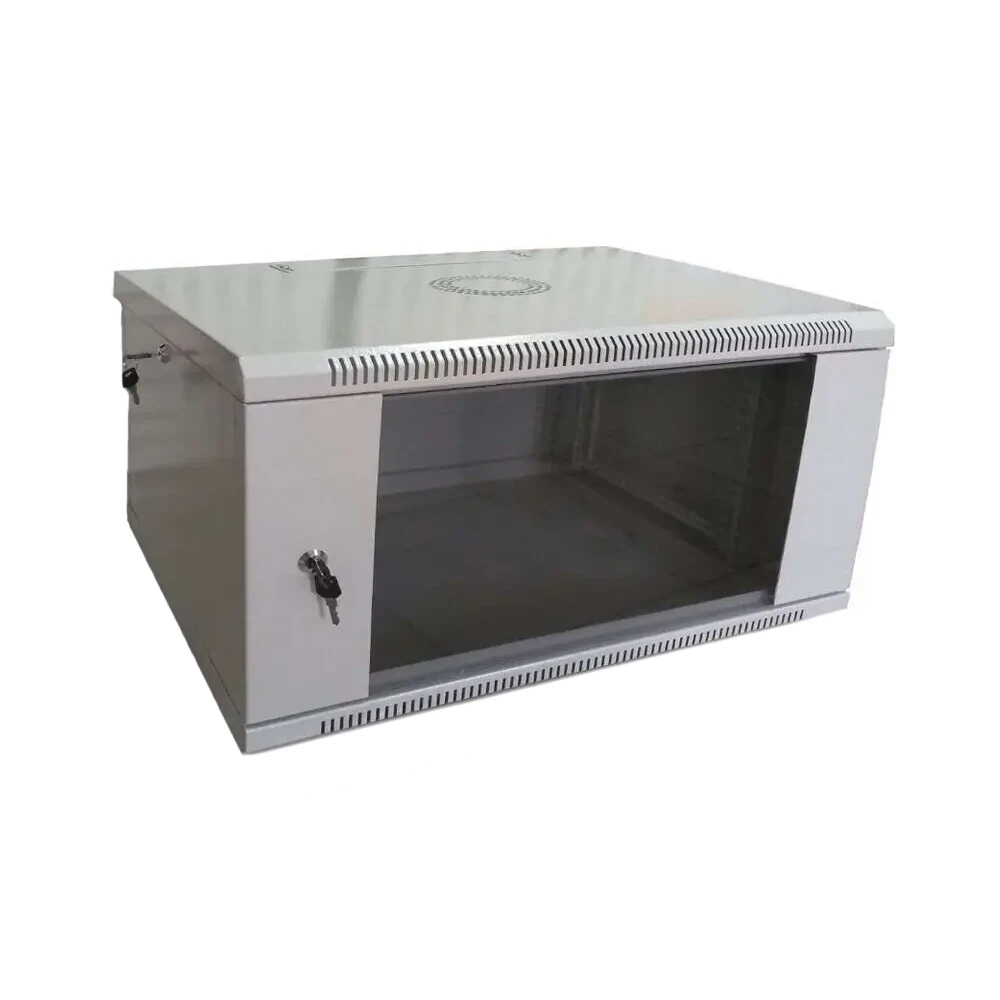 Шафа коммутаційна настінна 4U 600x450 розбірна · Hypernet WMNC-4U-FLAT