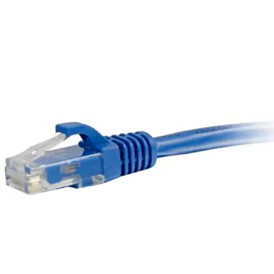 Патч-корд литий синій UTP, RJ45 1m, кат. 5Е · PC-UTP-1M-BL