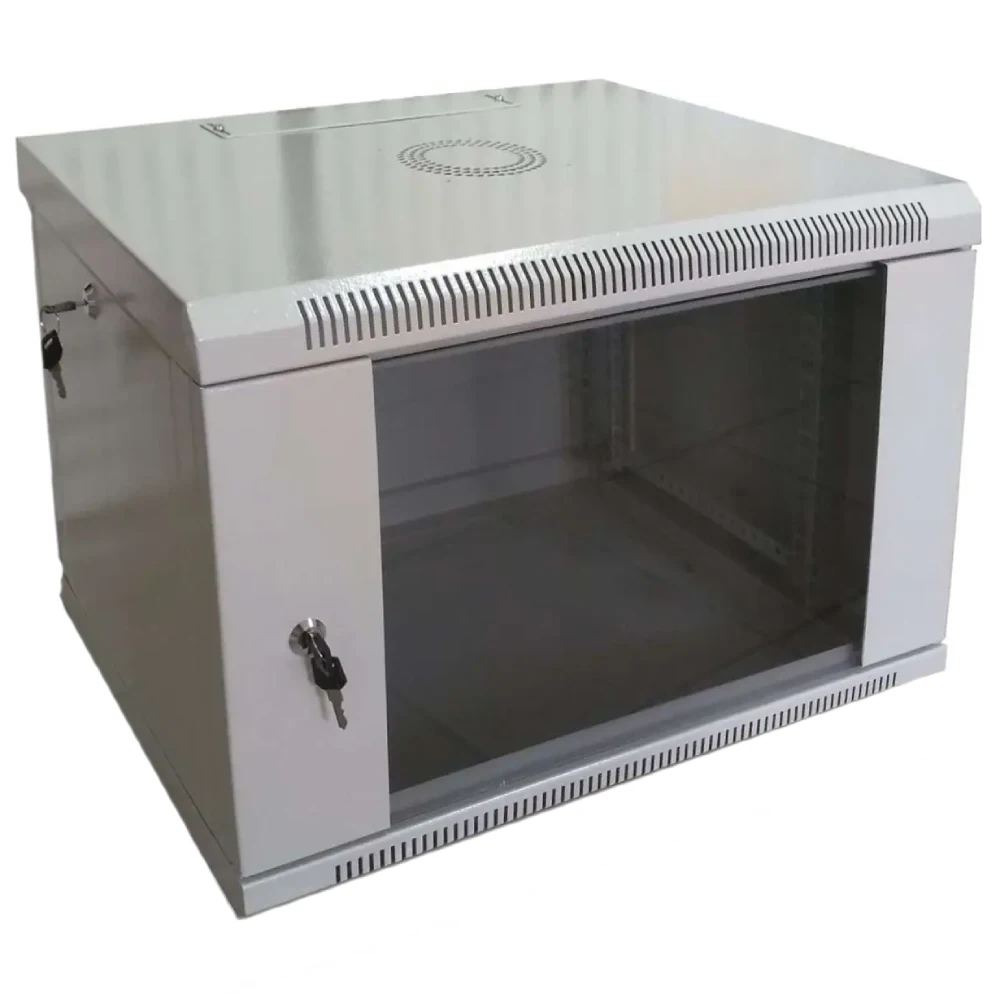Шафа коммутаційна настінна 6U 600x450 розбірна · Hypernet WMNC-6U-FLAT