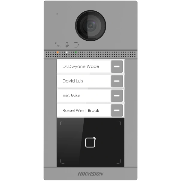 2 Мп IP виклична панель з Wi-Fi · DS-KV8413-WME1(B)/Flush