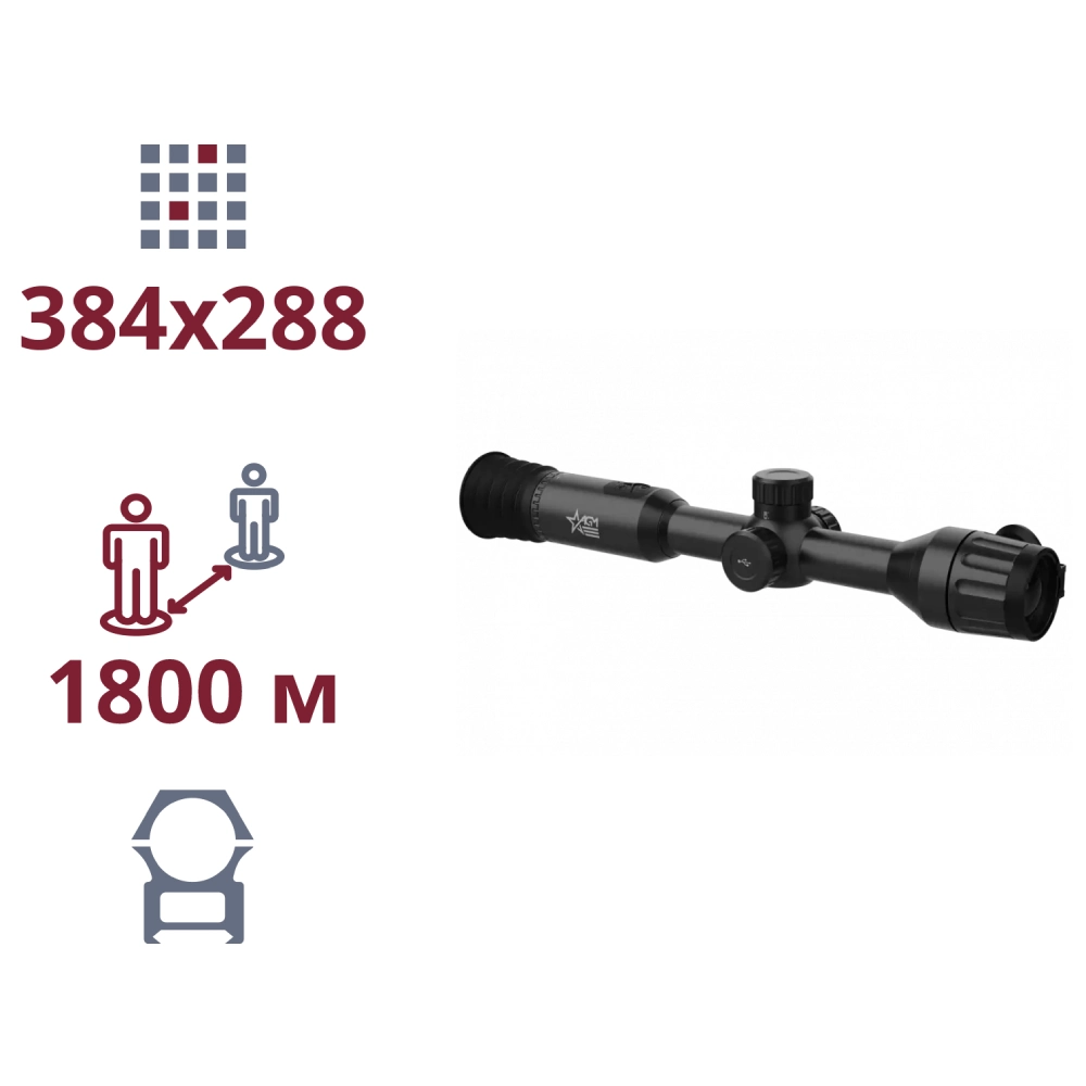 Тепловізійний приціл · AGM Adder TS35-384