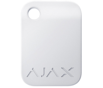 безконтактний брелок управління · Ajax Tag white (10pcs)