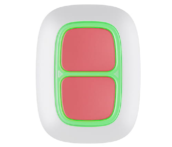 Тривожна кнопка Ajax · DoubleButton white EU