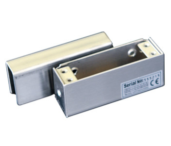 Відповідна планка · Yli Electronic BBK-600 з кріпленням на скляні двері без рами