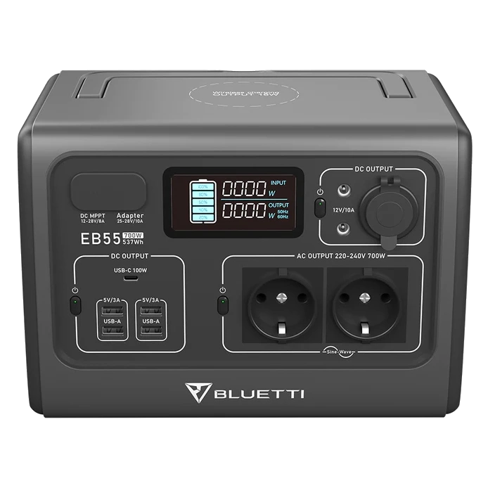 Портативне джерело живлення · BLUETTI EB55 700W