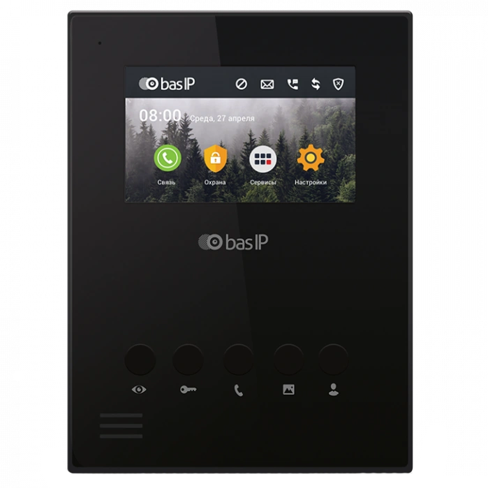 Відеодомофон · Bas-IP AU-04LA black
