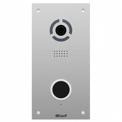IP панель виклику з безконтактною кнопкою виклику · Bas-IP AV-05FD silver