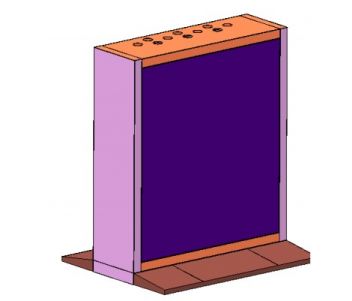 Кронштейн для моніторів 46 " · CABINET-46"BASE-HKC