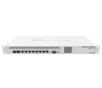 9-портовий маршрутизатор · MikroTik CCR1009-7G-1C-1S+