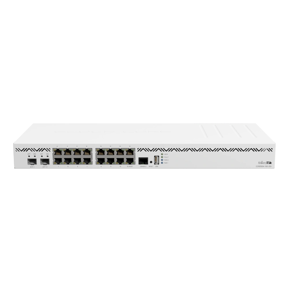 Маршрутизатор · MikroTik CCR2004-16G-2S+ 18-портовий