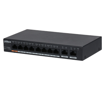 8-портовий комутатор з 8 РоЕ портами · DH-PFS3010-8GT-96
