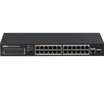 24-портовий POE комутатор · DH-PFS3125-24ET-190