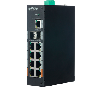 Комутатор 8 портів некерований · Dahua DH-PFS3211-8GT-120
