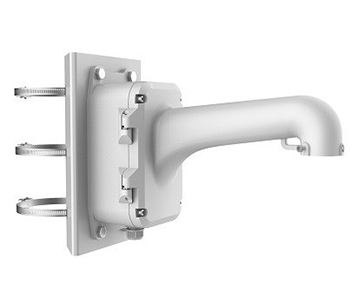 Кронштейн для кріплення на стовп для PTZ камер · DS-1604ZJ-box-pole