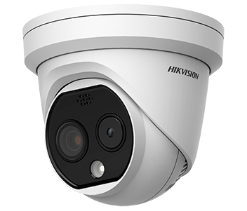 4МП бі-спектральна тепловізійна IP камера Hikvision · DS-2TD1217B-3/PA