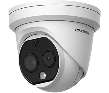 4МП бі-спектральна тепловизионная IP камера Hikvision · DS-2TD1217B-6/PA