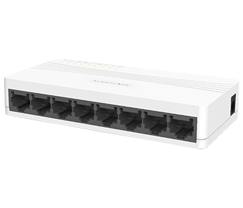 Комутатор 8 портів некерований · Hikvision DS-3E0108D-E