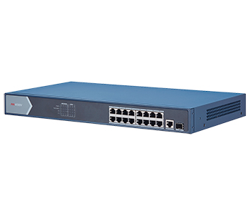 16-портовий гігабітний некерований PoE · DS-3E0518P-E